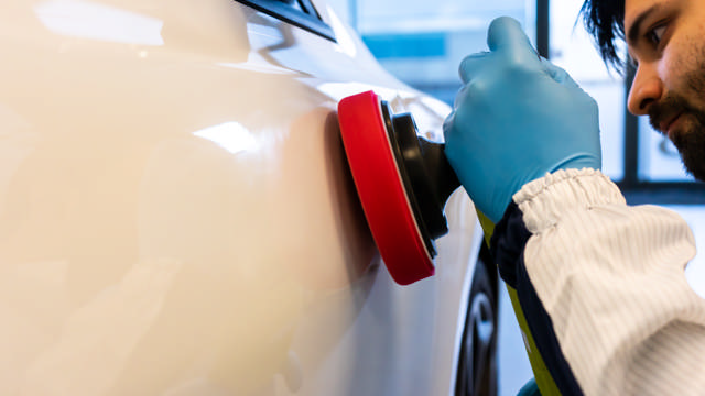 POP 308 - Rotes Schaumpad 'hart' 80/25mm - 5stk.