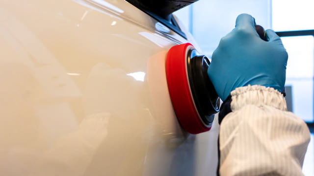 POP 308 - Rotes Schaumpad 'hart' 80/25mm - 5stk.