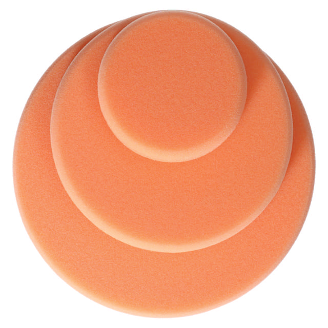 POP 718 - Esponja de pulido color naranja 180/30 mm - 2 udes.