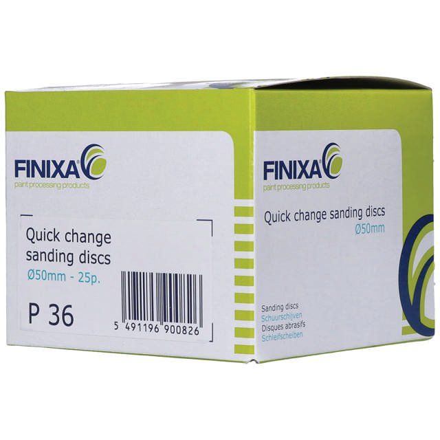 QCD 5050 - Quick change Schleifscheiben Ø50mm P50 25st.