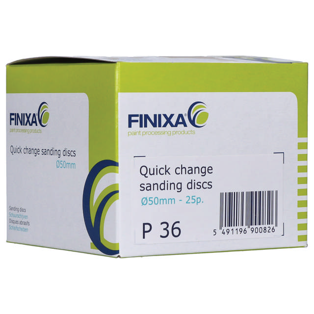 QCD 5050 - Quick change Schleifscheiben Ø50mm P50 25st.