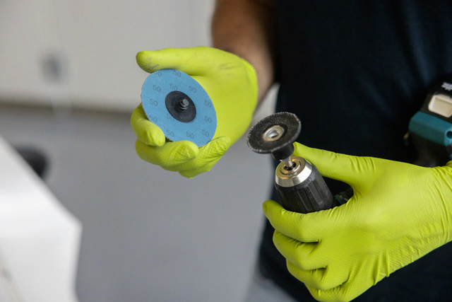 QCD 5050 - Quick change Schleifscheiben Ø50mm P50 25st.