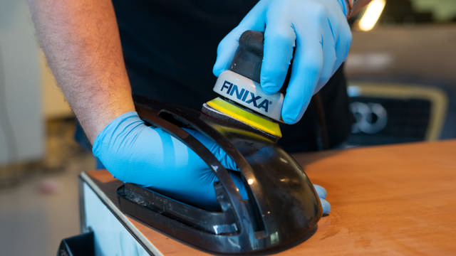 SAM 02 - Pneum. excentr. schuurmachine Ø75mm - 2.5mm uitslag