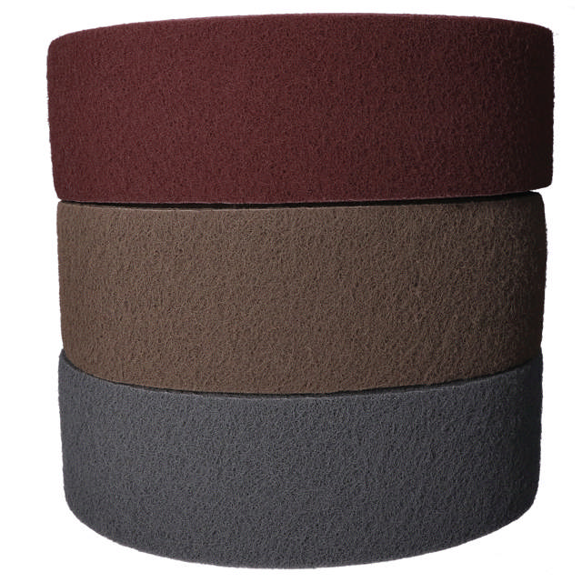 SBR 20 - Rollo de fibra abrasiva ultra fina - gris 100 mm x 10m