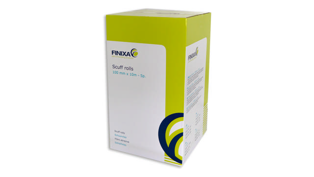 SBR 20 - Rollo de fibra abrasiva ultra fina - gris 100 mm x 10m