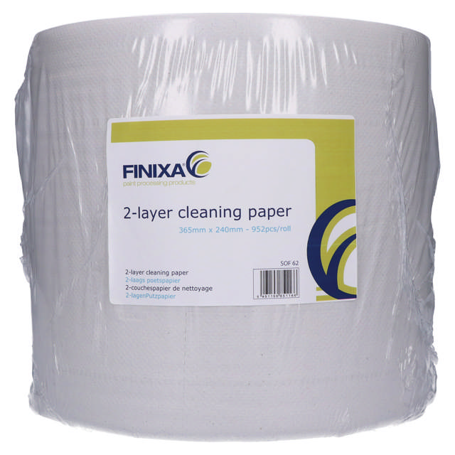SOF 62 - 2 Lagen Putzpapier  240mm x 365mm 950 st. pro Rolle