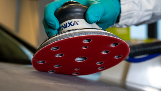 SPDA 0360 - Rot Klett-Schleifscheiben Ø150mm 15 Löcher P360 100st.