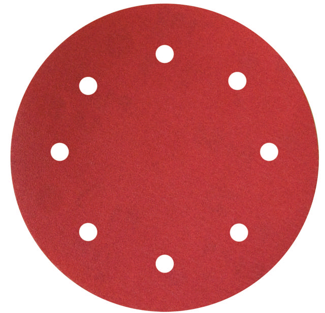 SPDE 0120 - Klett-Schleifscheiben Ø203mm 8 Löcher P120 100st