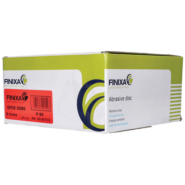 SPDE 0120 - Klett-Schleifscheiben Ø203mm 8 Löcher P120 100st