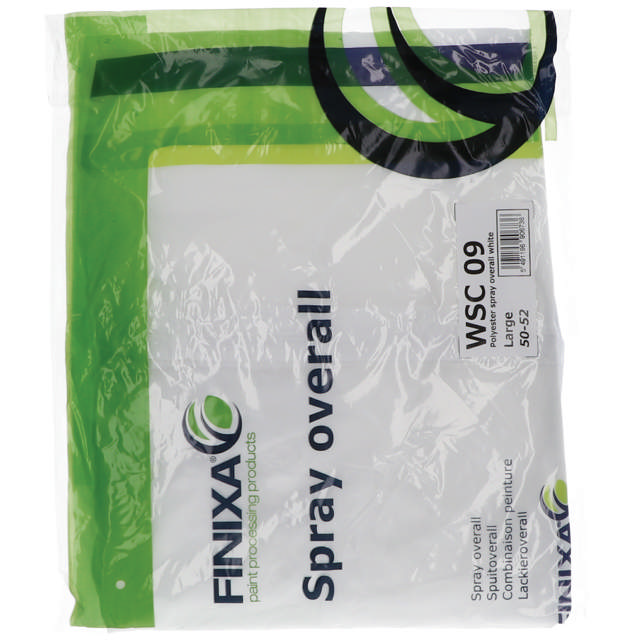 WSC 09 - Polyester Lackieranzug weiß - L 50-52