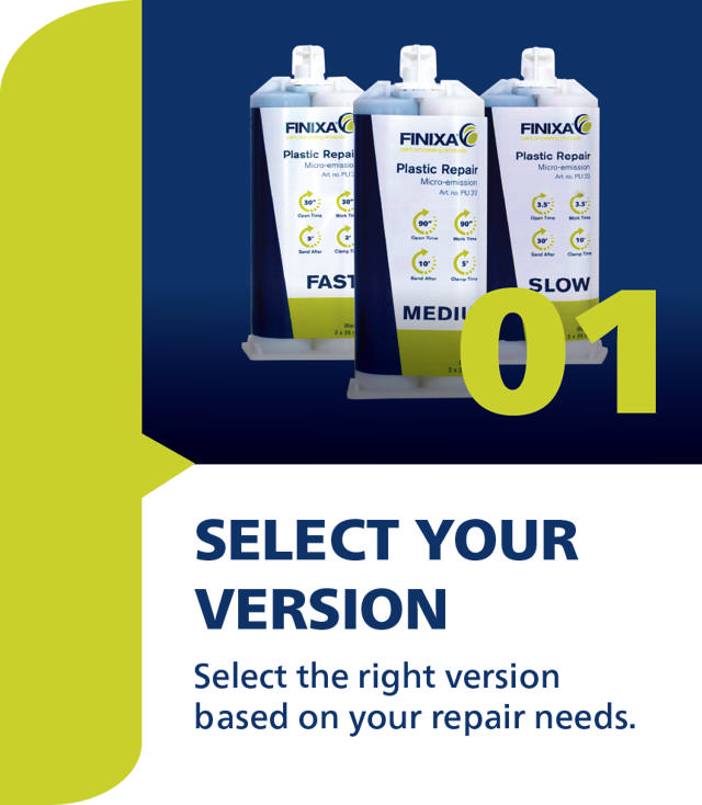 PLI 22 - Naprawa plastiku Średnia (90 sek) Mikroemisyjna