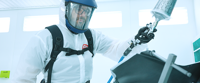 NOWOŚĆ: Nylonowy kombinezon lakierniczy Colad z powłoką PU - kat. III typ 6