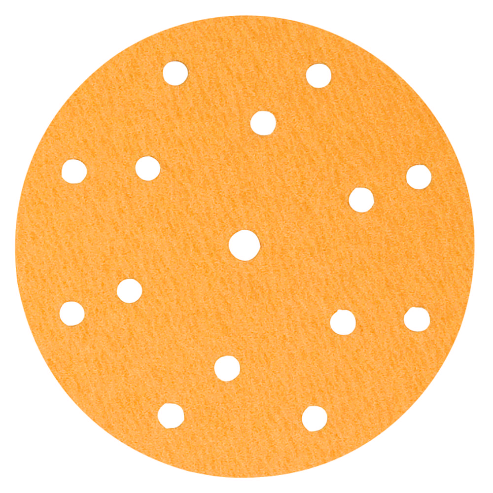 Schleifscheiben – Gelb – ø 150 mm – 15 Löcher