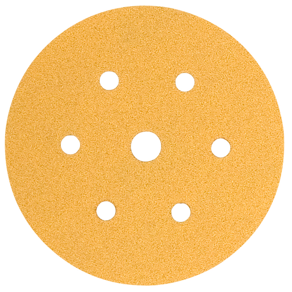 Schleifscheiben – Gelb – ø 150 mm – 7 Löcher